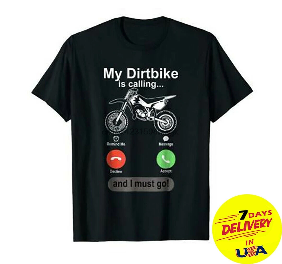 Внедорожный Кроссовый Dirt Bike футболка Dirtbike Rider Brap хлопок Американский тренд |