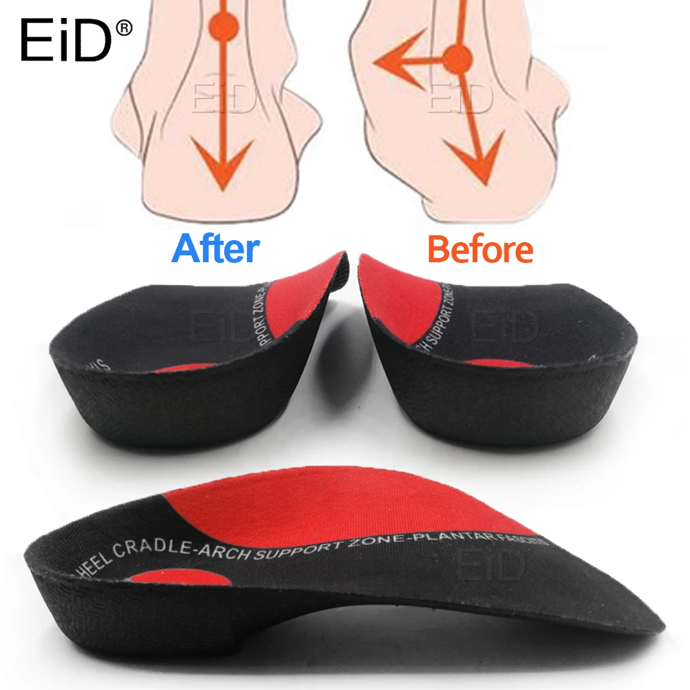 Men Woman Orthotic Shoe Insoles Arch Support