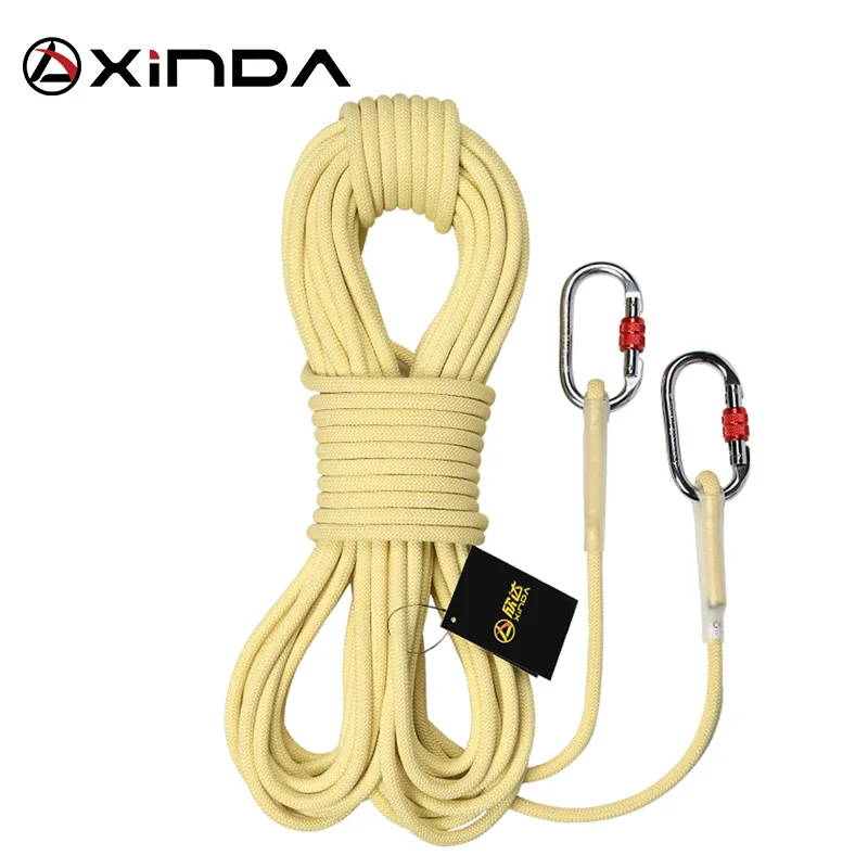 Кевлар Escalada Paracord скалолазание Открытый Пешие прогулки Веревка безопасности 6 8 10