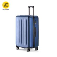 NINETYG 90FUN PC чемодан красочный чемодан на колёсиках легкий переносной Спиннер колесо путешествия TSA замок для женщин и мужчин 20 24 28 дюймов