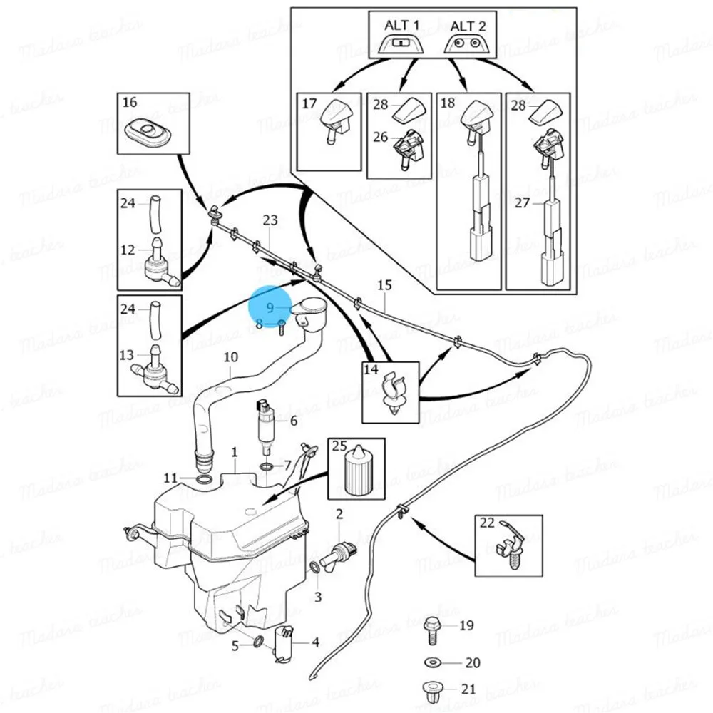 Новинка 30699203 для Volvo Wiper, крышка контейнера для промывки воды, крышка для бутылки, крышка резервуара для жидкости, крышка крышки S80 V70 XC70