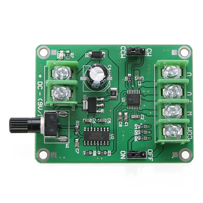 5 V-12 V DC бесщеточный драйвер платы контроллера для 3/4 провода двигателя жесткого диска