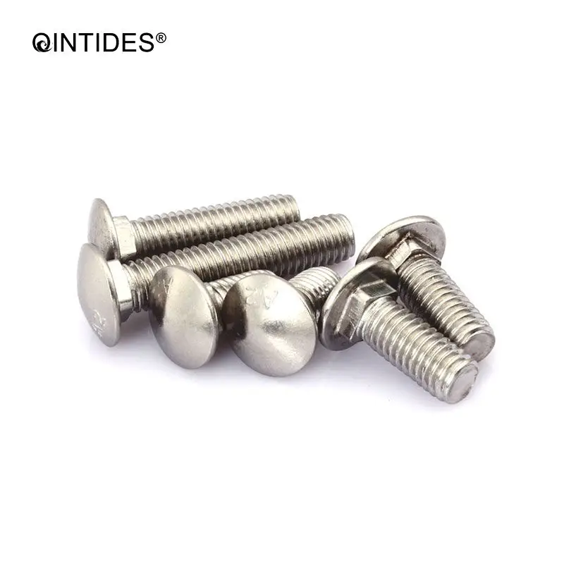 M6 M8 M10 M12 Cup Head Square Neck Bolts With Large Head 304 Stainless Steel Mshroom Head Square Neck Bolts M10x25-4pcs M6 M8 M10 M12 Cup Head Square Neck Bolts With Large Head 304 Stainless Steel Mshroom Head Square Neck Bolts M10x25-4pcs