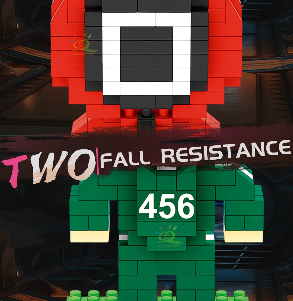 HUIQIBAO jeu de construction de calmar de la ville pour enfants jouet