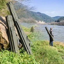 Удочка Перевозчик Портативный Ткань Оксфорд Складной Холст Удочка шестерни Чехол Органайзер Foldable100cm/150 см X85