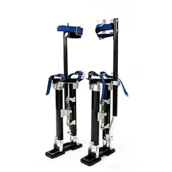 

Drywall Stilts Aluminum Tool Stilt 24"-40" For Taping Painting Painter Black