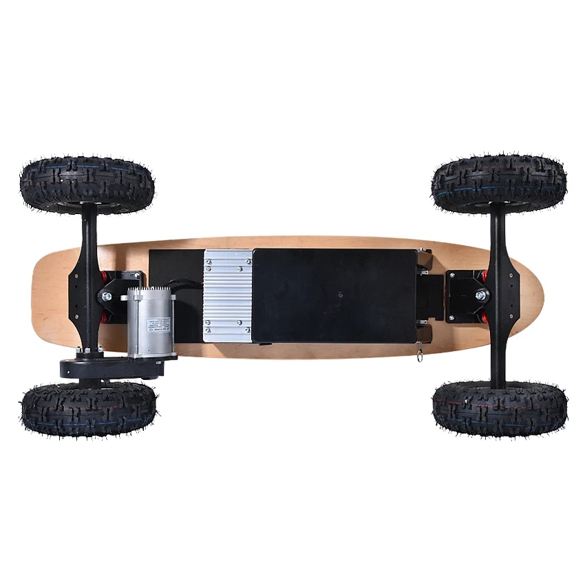 Discount 10 inch Four Wheels Electric  Scooter 800W Remote Control Electric Skateboard Street Board Max 35km/h PM-800-14 9