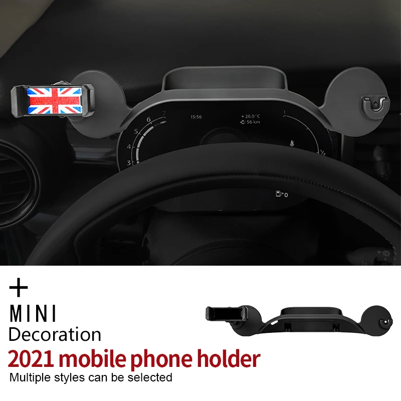 Car LCD screen Mobile Phone Holder Charging Navigation Bracket For New ...
