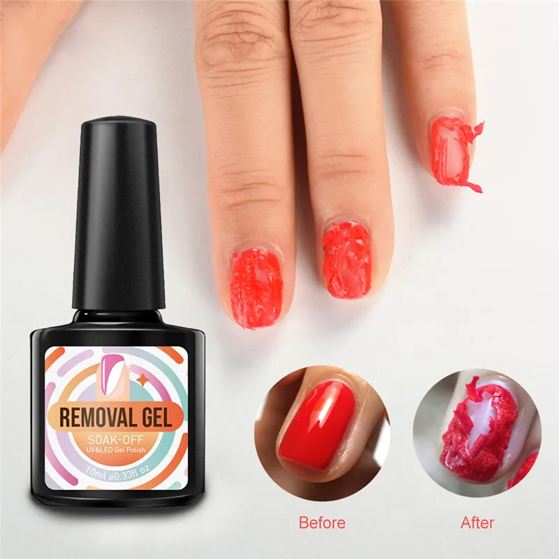 

Magic Nail Remover Healthy Fast Nail Polish Remover Burst Gel Polish Remover Zero Damage Gel Nail Cleaner Remove Soak Off UV Gel