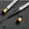 High Quality Telescopic Fishing Rod Carbon Fiber  Casting Rods 3.6m-7.2m  Hand Freshwater Feeder for Carp Fishing ► Photo 3/6