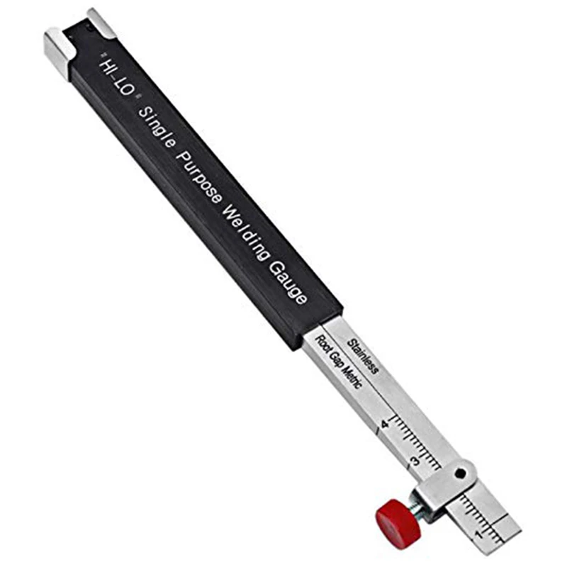 

Welding Inspection Scale Small Height Gauge Hi-Lo Dedicated Internal Welding Ruler Metric Size N19 Dropship