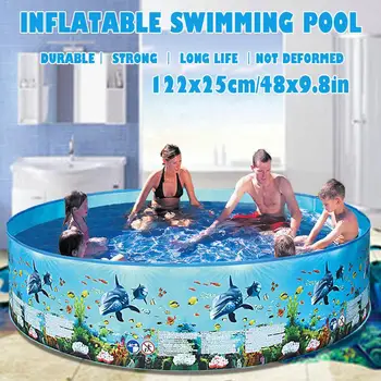 

59" Children's swimming pool Blow Up Pool for Family Kids Backyard Foldable swimming in outdoor swimming pool Piscina Infantil