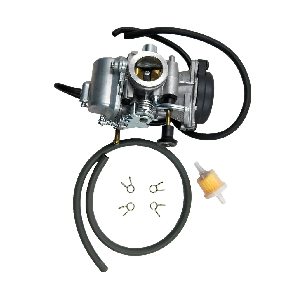 Карбюратор карбюратор для 91-97 Suzuki 125 GN125/EN125 GN125E ATV 1982 1983, 26 мм Впускной ID, 50 мм воздухозаборник OD