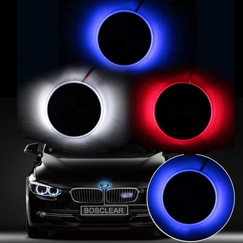 4D Auto Styling Staart Led Light Logo Embleem Lamp Sticker Emblem Tail Lamp Decor Voor Bmw X1 X3 X5 X6 e70 E39 E90 E60 E46 F10/15/25