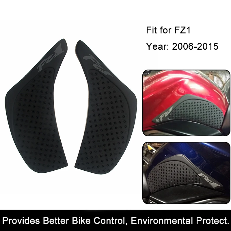 Motorcycle Gas Tank Side Traction Knee Protector Anti Slip Pad For Yamaha FZ1 FZ1N FZ1S 2006-2015 | Автомобили и мотоциклы