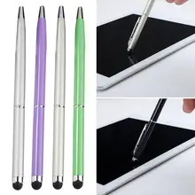 

Universal Metal Smart Phone Tablet Dual-Nib Touch Screen Stylus with Writing Pen