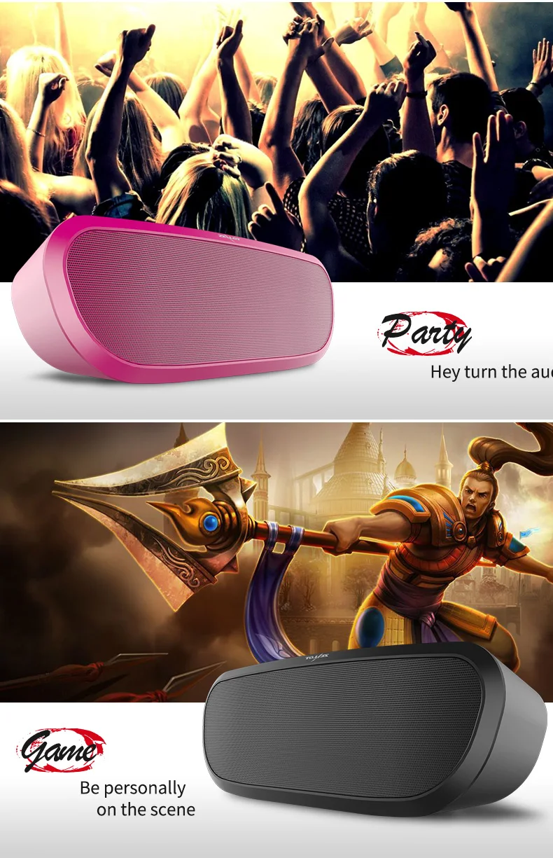 

S9 Mini Bluetooth Speaker Portable Wireless Subwoofer Outdoor Speaker Party Soundbox Support TWS, TF, AUX,USB Flash Drive