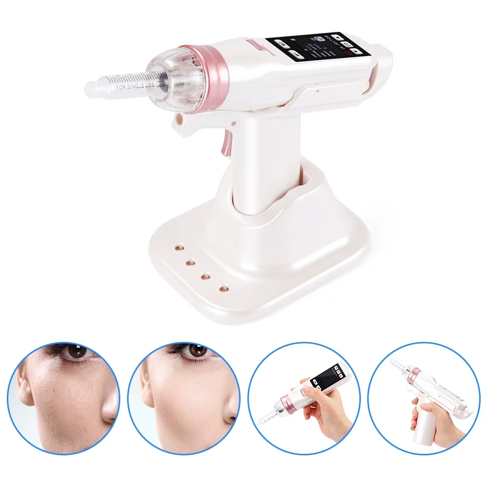 Acqua Iniettore Mesoterapia Pressione Negativa Meso Pistola Mesoterapia Pistola Hydrolifting Idratante Dispositivo di Bellezza Strumento di Cura Della Pelle