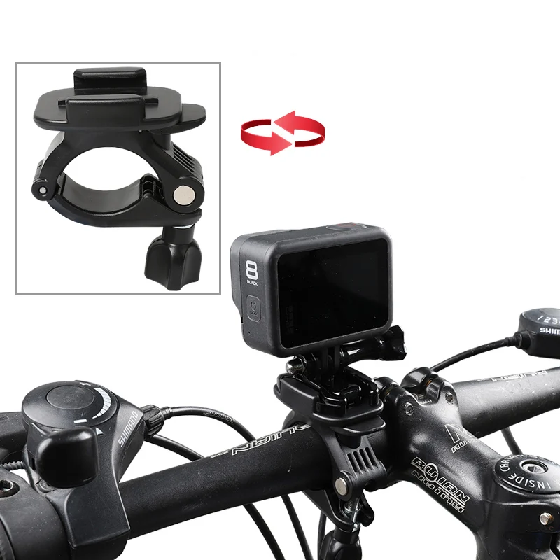 Accessories Action Camera Bike Mount | Gopro Handlebar Seatpost Pole Mount  - Bicycle - Aliexpress