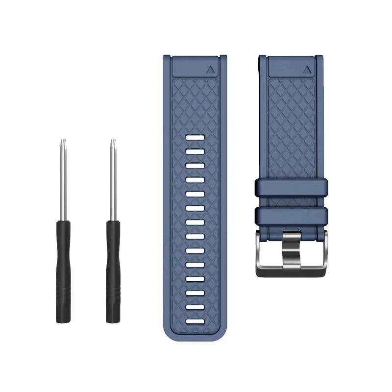 

Silicone Sport Wrist Band Watch Strap Replacement Belt for Garmin Fenix Fenix 2 FKU66 7 Colours