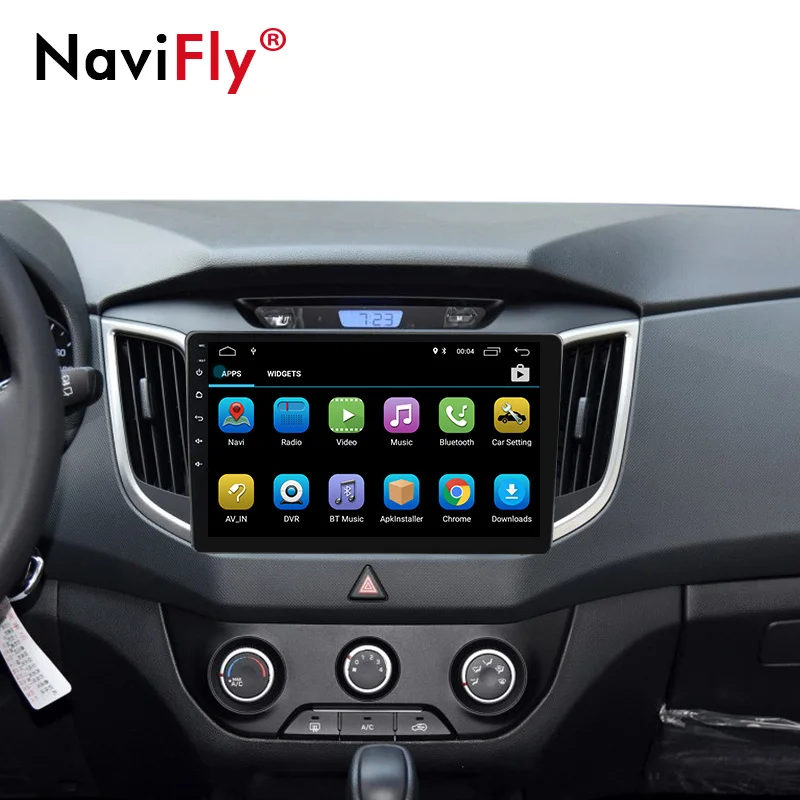 Cheap NaviFly big screen Android 8.1 car multimedia player for Hyundai Creta IX25 2014-2018 autoradio stereo GPS navigation WIFI BT 5