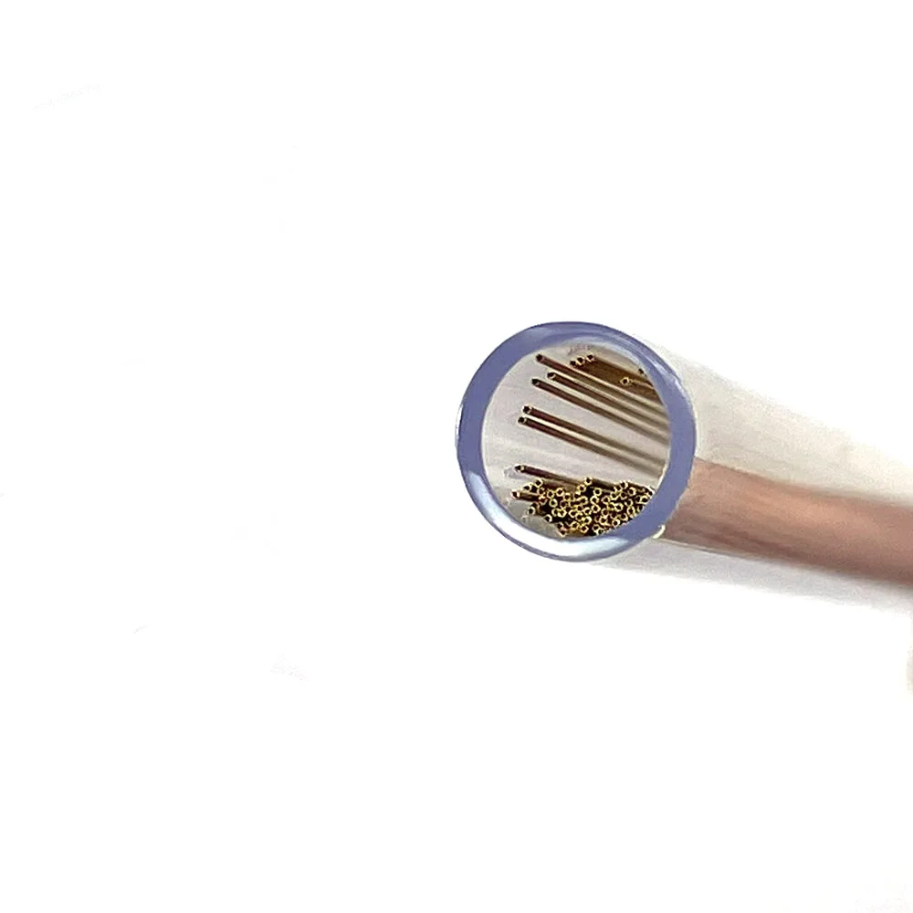 Brass Electrode Tube OD0.3*400mm Ziyang Single Hole for EDM Drilling Machine