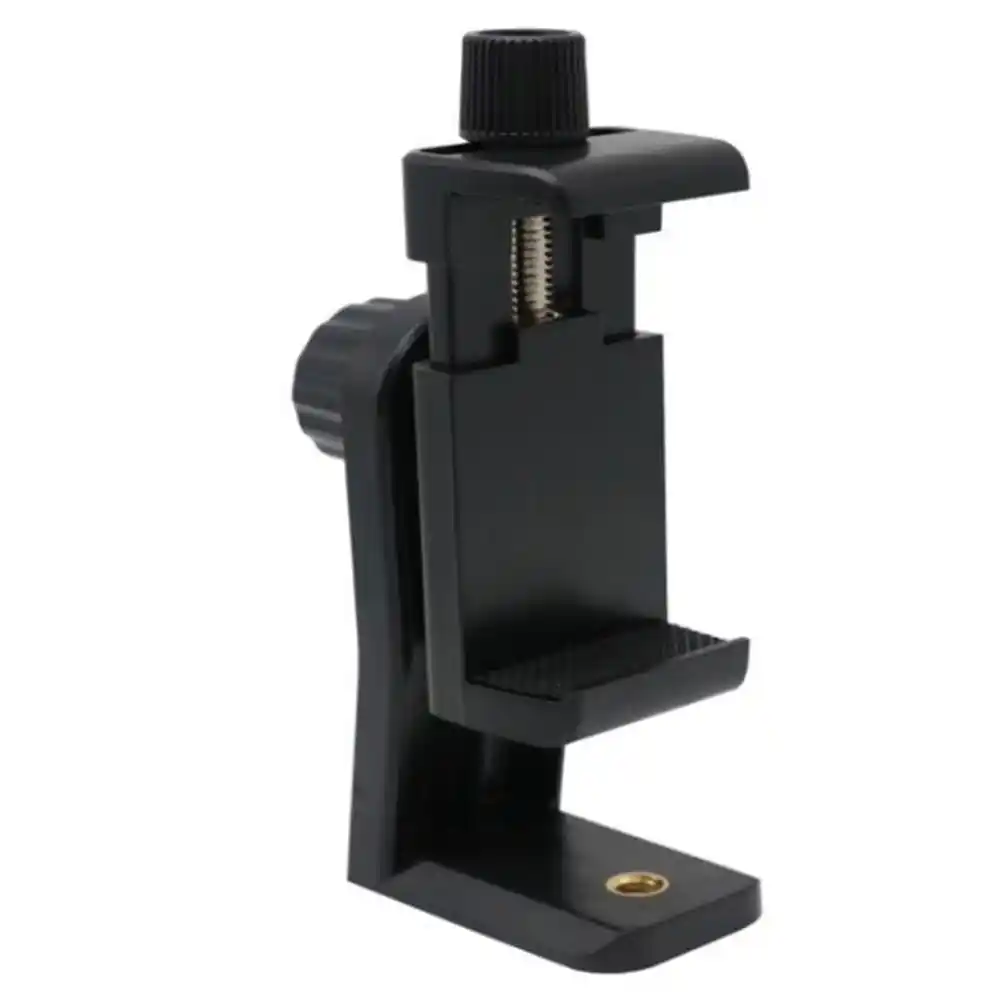 360 Degree Rotation Tripod Mount Holder Cell Phone Stand Bracket Clip