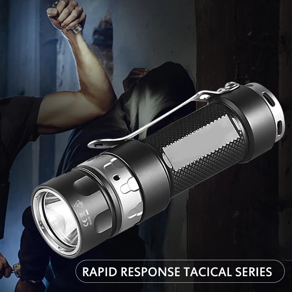 Escurecimento sem Passo Pesca com Bateria Luz para Caminhada Jetfeixe-lanterna Tática Cree Led Micro Usb 18350 Rrt01 Xpl 1 sem passo, luz para caminhada, pesca, com bateria micro usb 18350