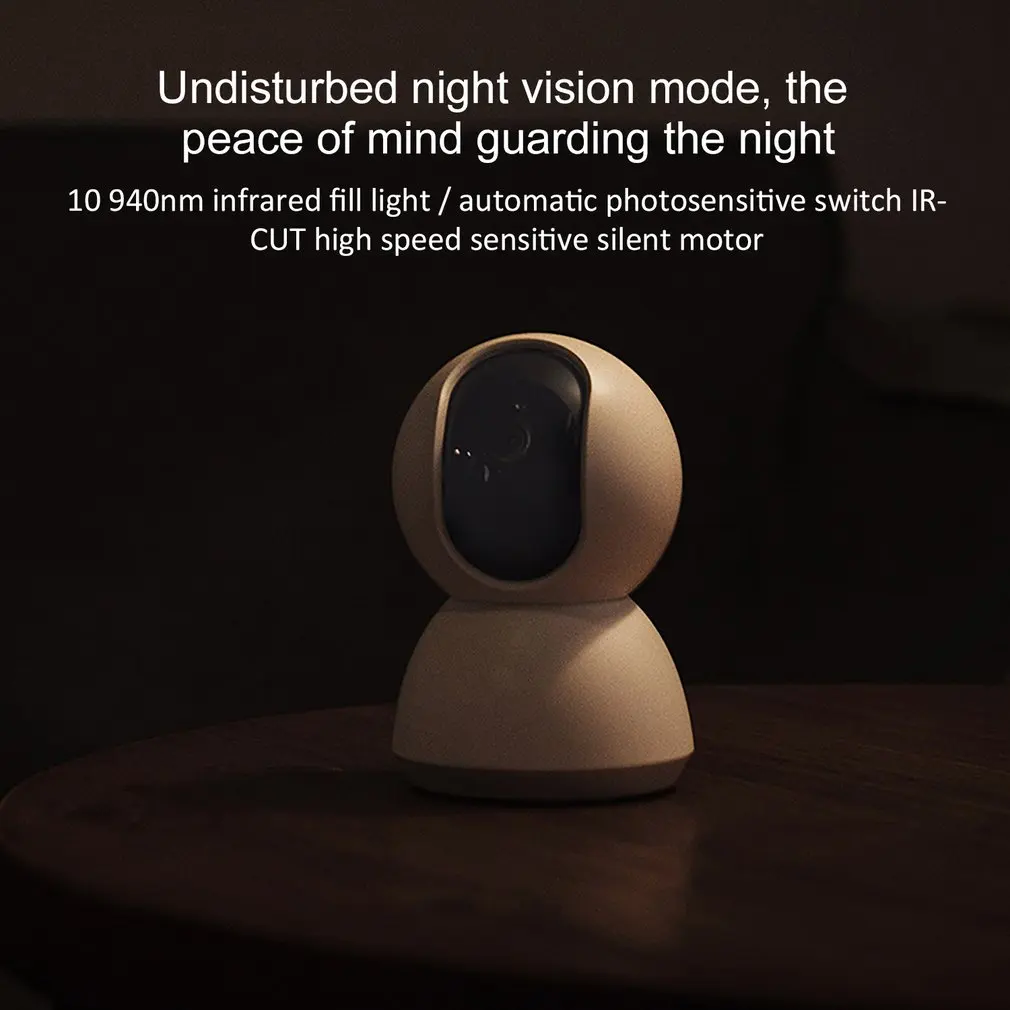 Горячая Распродажа Xiaomi Mijia Смарт Камера веб-камеры 1080P WiFi Pan-tilt Ночное видение 360 Угол видео Камера Видеоняни и радионяни охранных Камера