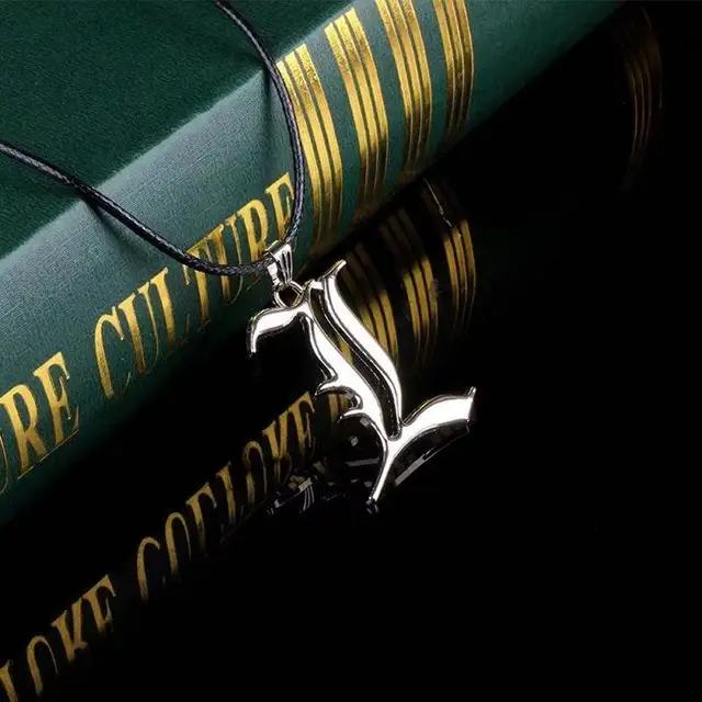 Student Diary Anime Death Note Notebook Set Leather Journal And Necklace Feather Pen Journal Death Note Pad For Gift E