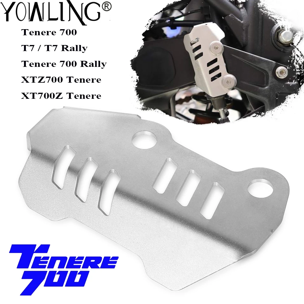

CNC Rear Brake Master Cylinder Protection For Yamaha Tenere 700 Rally T7 Rally XTZ700 XT700Z Tenere Heel Protective Cover Guard