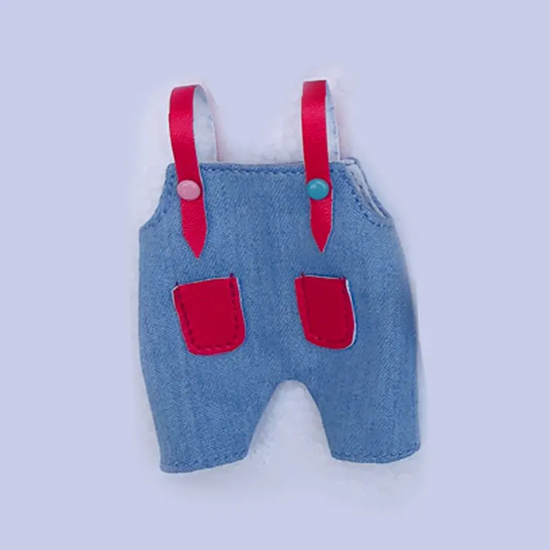 2 only pant Ob11 детская одежда 1/12 BJD красивый узел свинья GSC глина человек может носить комбинезоны кукольные Брюки Мини Obitsu 11 кукла аксессуары - Цвет: 2 only pant