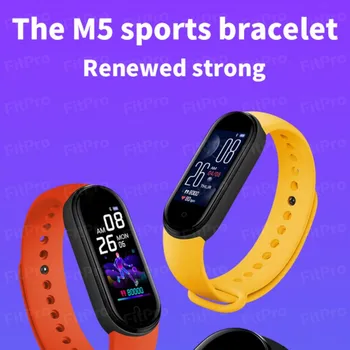 

2020 M5 Smart Band Sport Fitness Bracelet Watch Fitness Tracker Smartband Blood Pressure Heart Rate Monitor Waterproof Wristband