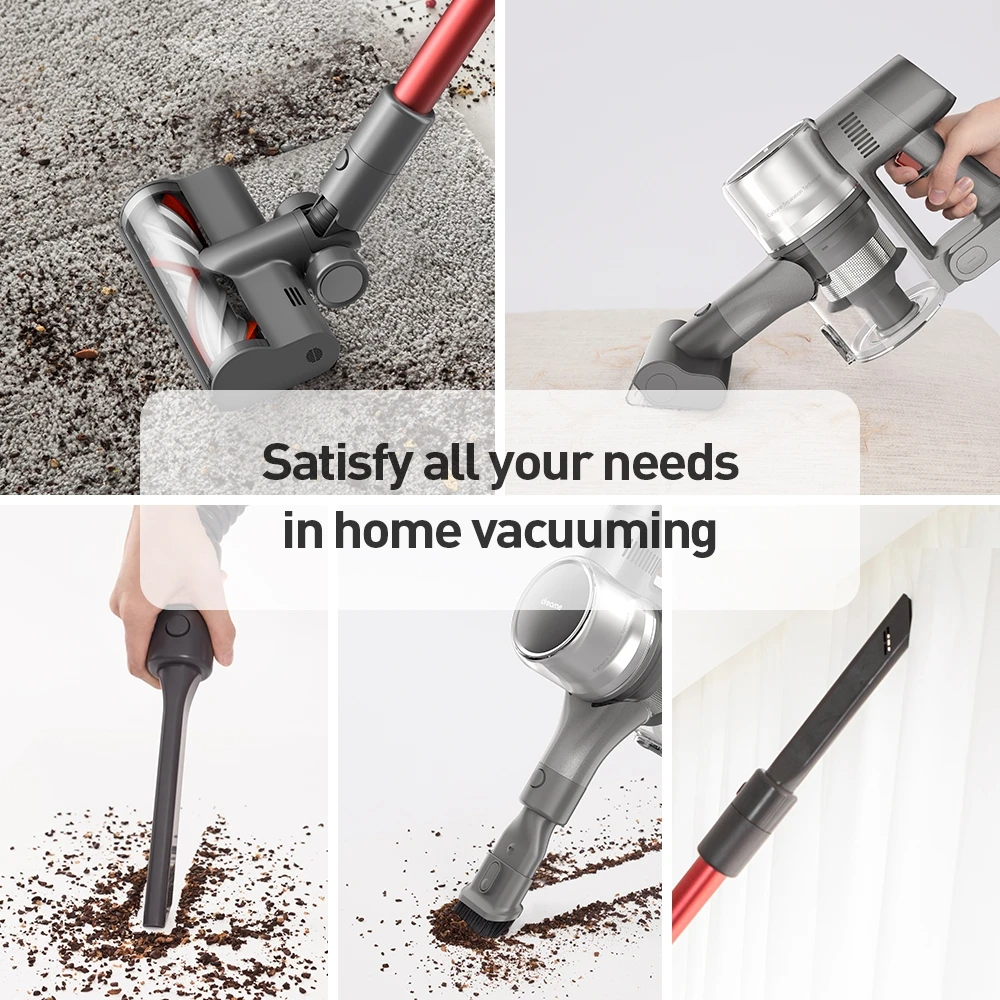 Dreame T20 Handheld Cordless Vacuum Cleaner HD Full Color Screen  25kPa Strong Suction All In One Dust Collector Floor Aspirator
