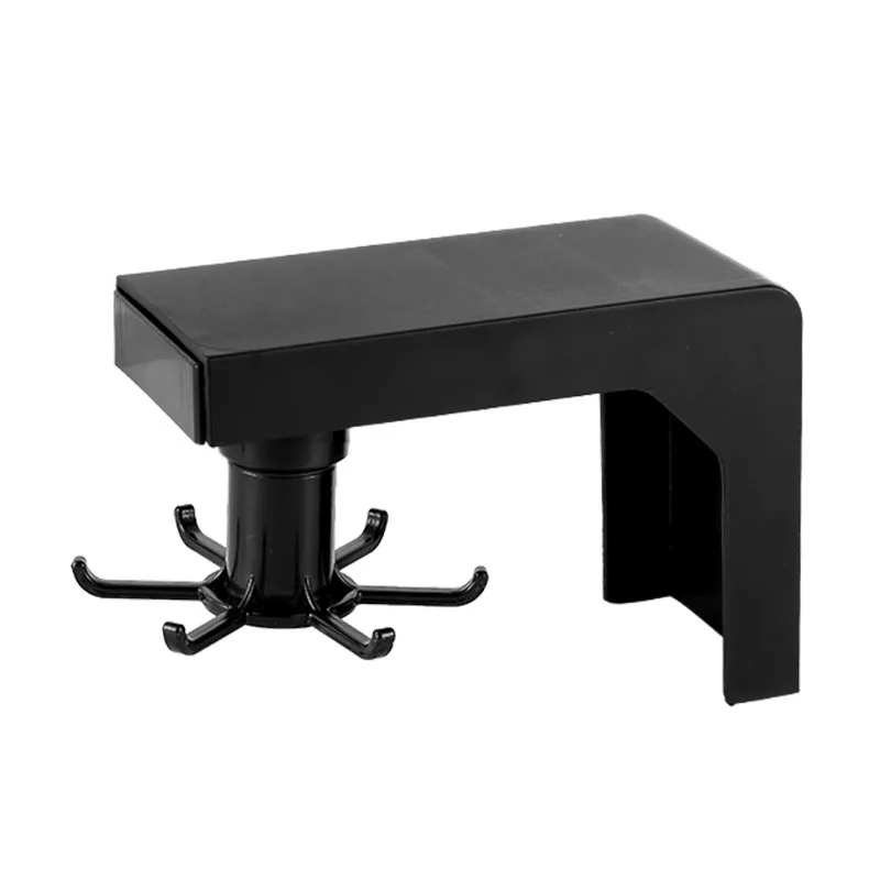 Настенная вешалка для столовых приборов на 360 вращающихся крючков 4/6 крючков|egg