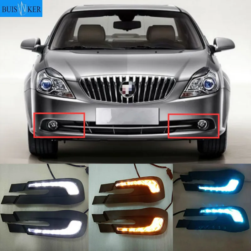 

Дневные ходовые огни для Buick Excelle 2013-2015, 2 светодиодный т.