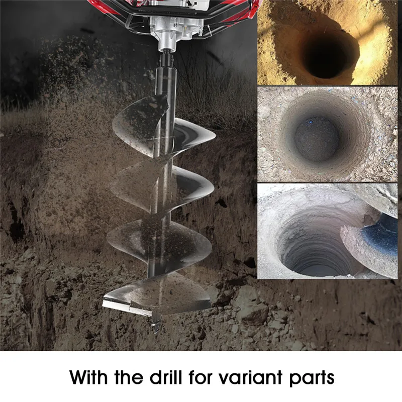 Hole Digger Earth Drill Bit Earth Auger Hydraulic Engine Auger Drive For Drilling Hole