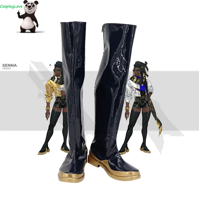 cosplay-lol-–-chaussures-longues-noires-en-cuir-sur-mesure-vrai-dommage-senna-cosplay