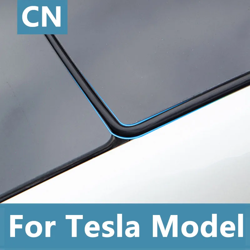 Skylight Sealing Strip For Tesla Model 3 Model Y Rubber Sunroof Seal