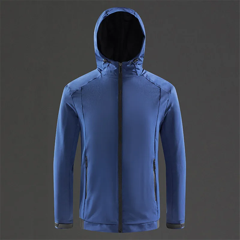 2 Pcs/Set Workout Clothing Winter Mens Zipper Coat FitnessTraining Male Sportswear Jogging Fishing Running Sport Tracksuit