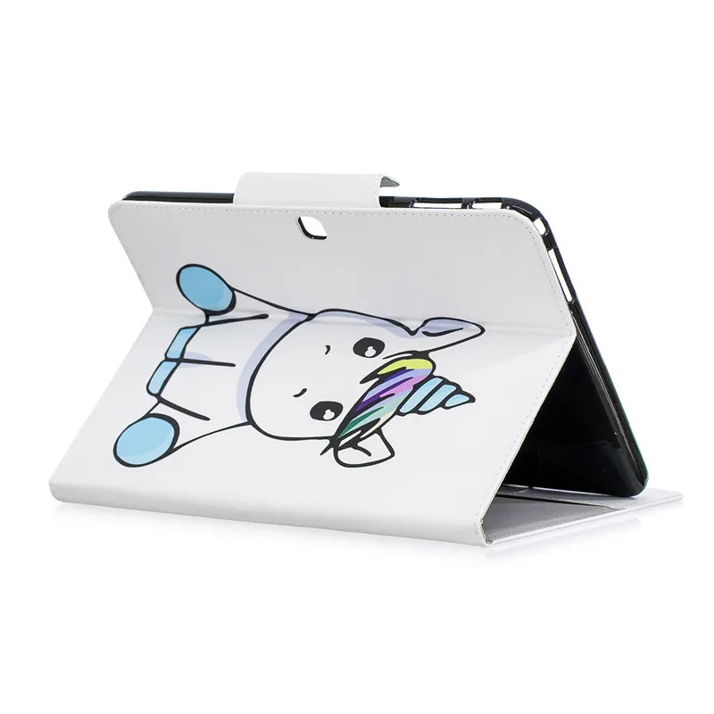 Чехол для Samsung Galaxy Tab 4 10 1 SM T530/T531/T535 милый чехол планшета с единорогом пандой дюйма
