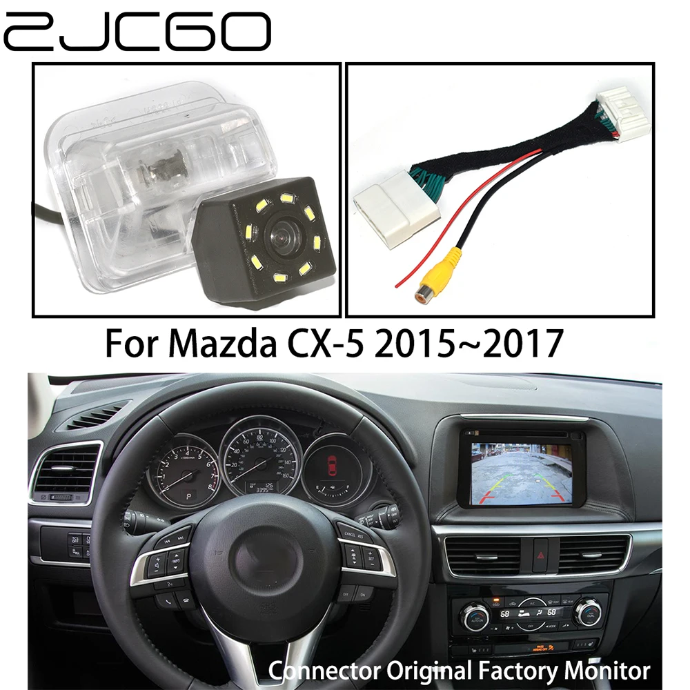 ZJCGO CCD Автомобильная камера заднего вида для парковки обновленная оригинальная