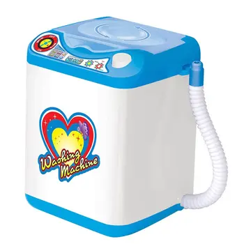 

Mini Washing Machine Toys Kids Toys Children Housekeeping Toys Cleaning Electric Machine Toys Dollhouse Toy