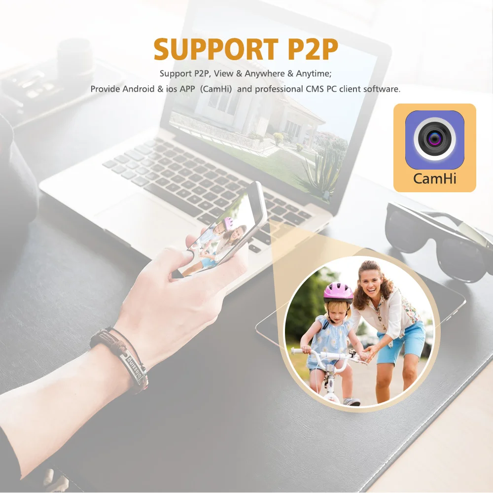  Super HD 1080P 5MP Wifi PTZ Macchina Fotografica del IP Onvif Audio 5X 10X Zoom Ottico 2MP CCTV Del
