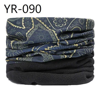 mens linen scarf New Fashion Winter Fleece Warm Magic Neck Bandana Scarf Headband Skull Unisex Scarf Multi Functional Seamless Tubular Tube mens knit scarf