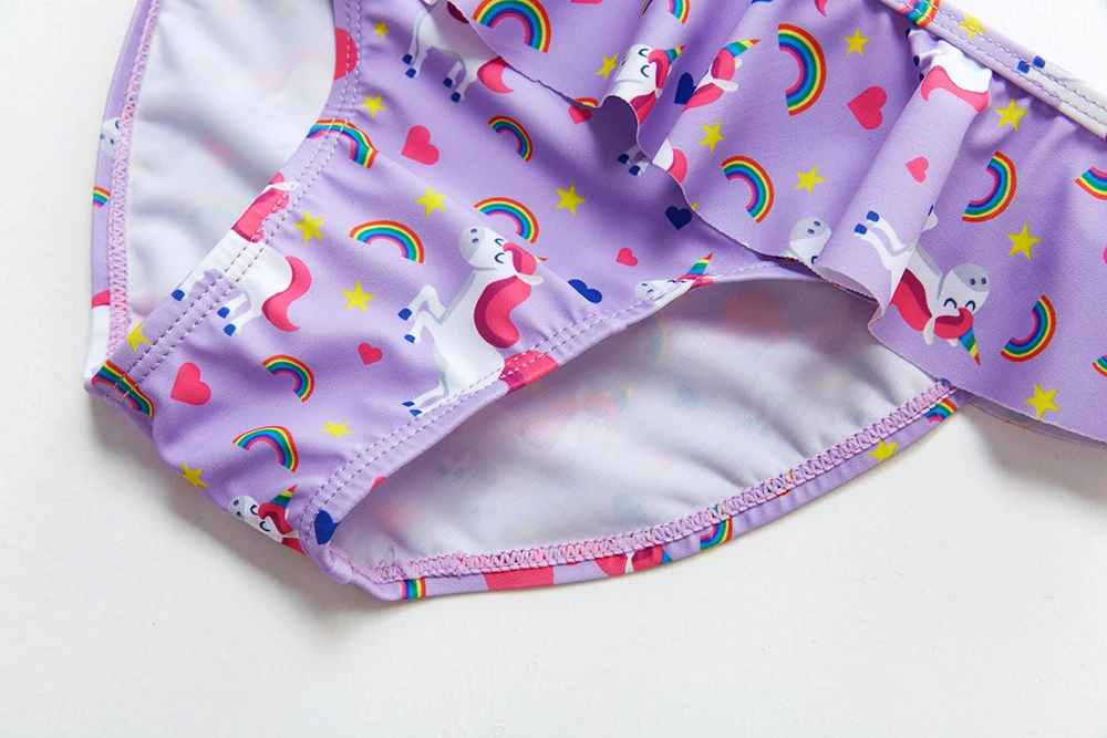 2~10Year Girl Two Pieces Swimwear Swimming Outfits Clothes girls swimsuit