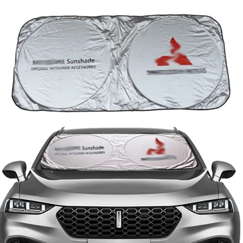 

Universal Car Windshield Cover Automobile Sunshade Shield For Mitsubishi Outlander ASX Lancer L200 Colt Grandis Delica Grunder
