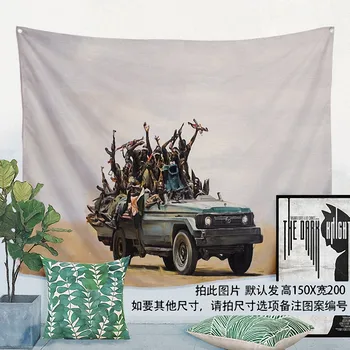 

Big Size Rock Music Flag Banner Retro Movie Poster Creative HD Canvas Print Art Tapestry Hanging Painting Bar Hotel Indoor Decor