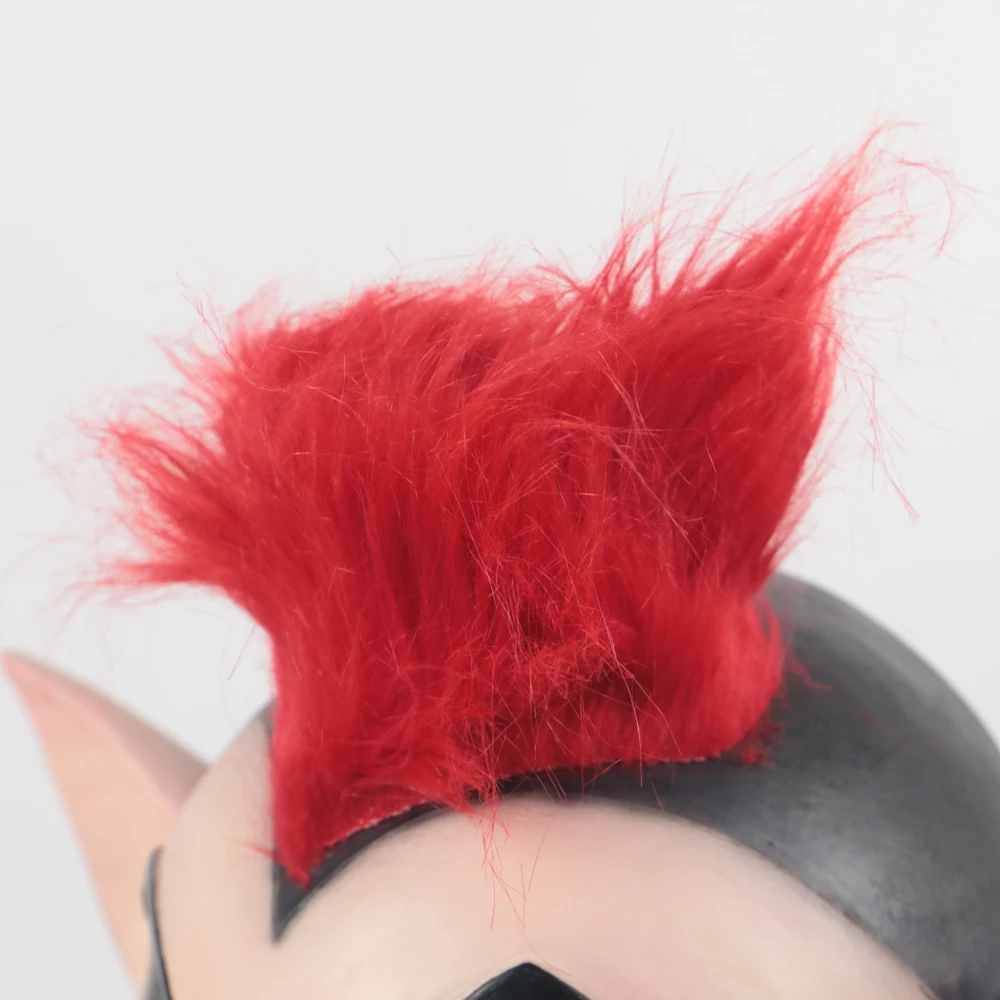 Trolls World Tour 2 Cosplay Queen Barb Punk Mask Latex Masquerade Party