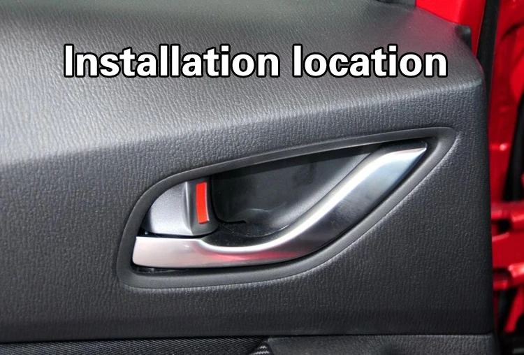 Автомобильные аксессуары наклейка из углеродного волокна дверная наклейка интерьерная наклейка s отделка для Mazda 3 Axela W11